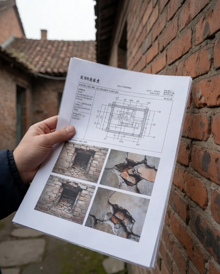 Informe técnico de inspección con registro fotográfico